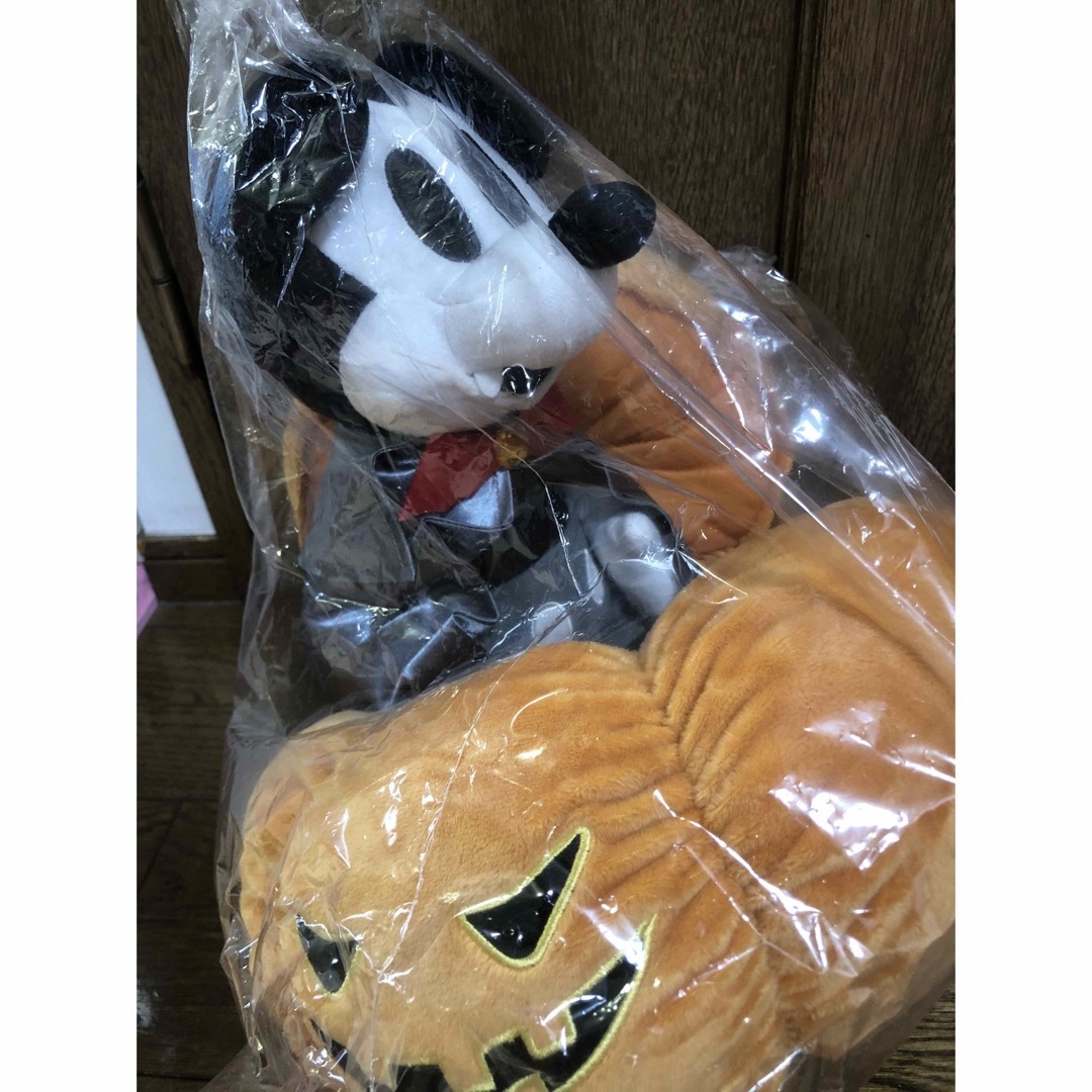 【未使用】ディズニー ハロウィンくじ ラスト賞 ミッキーのぬいぐるみ