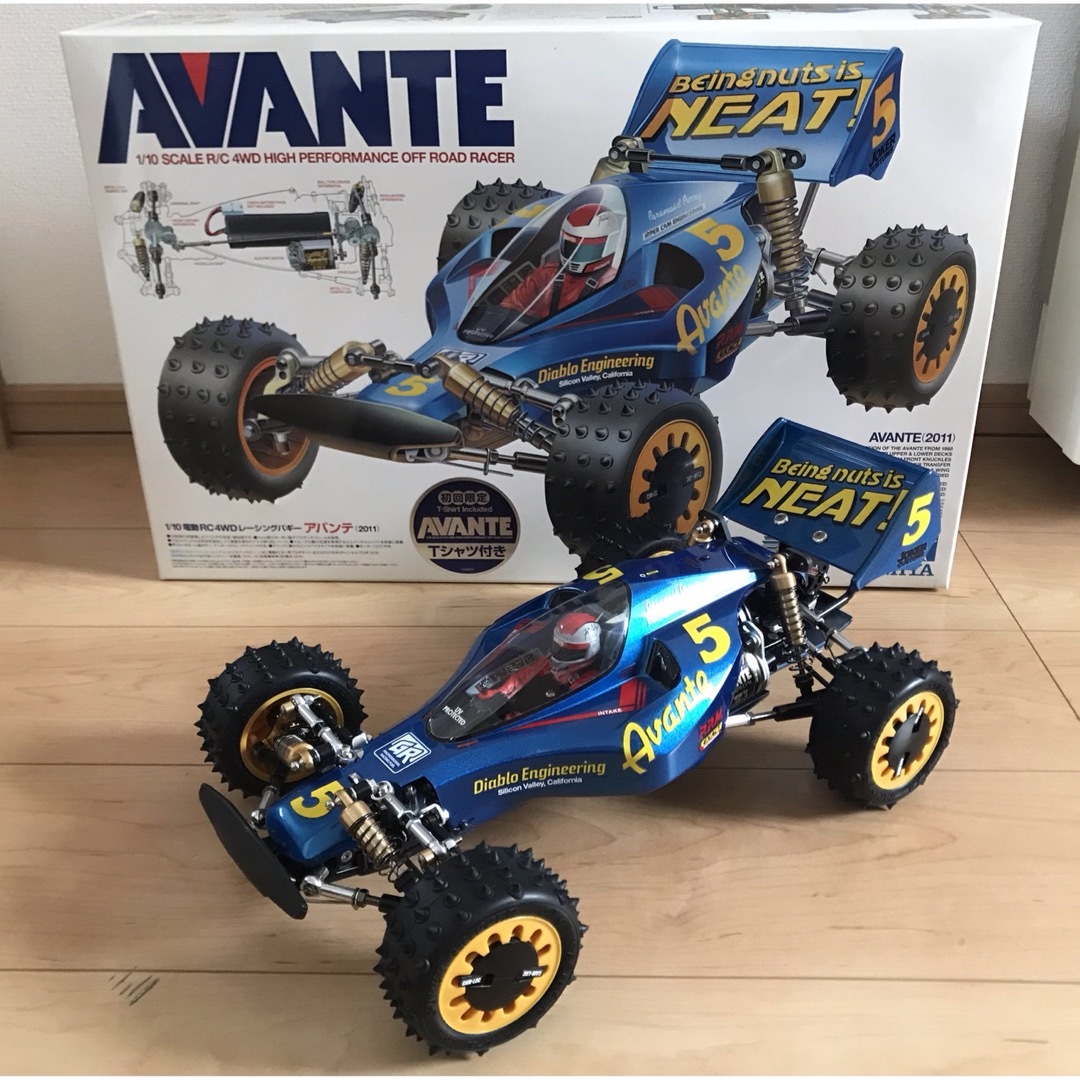新品!チタンビス仕様!GTモーター!】タミヤ アバンテ 2011 復刻版