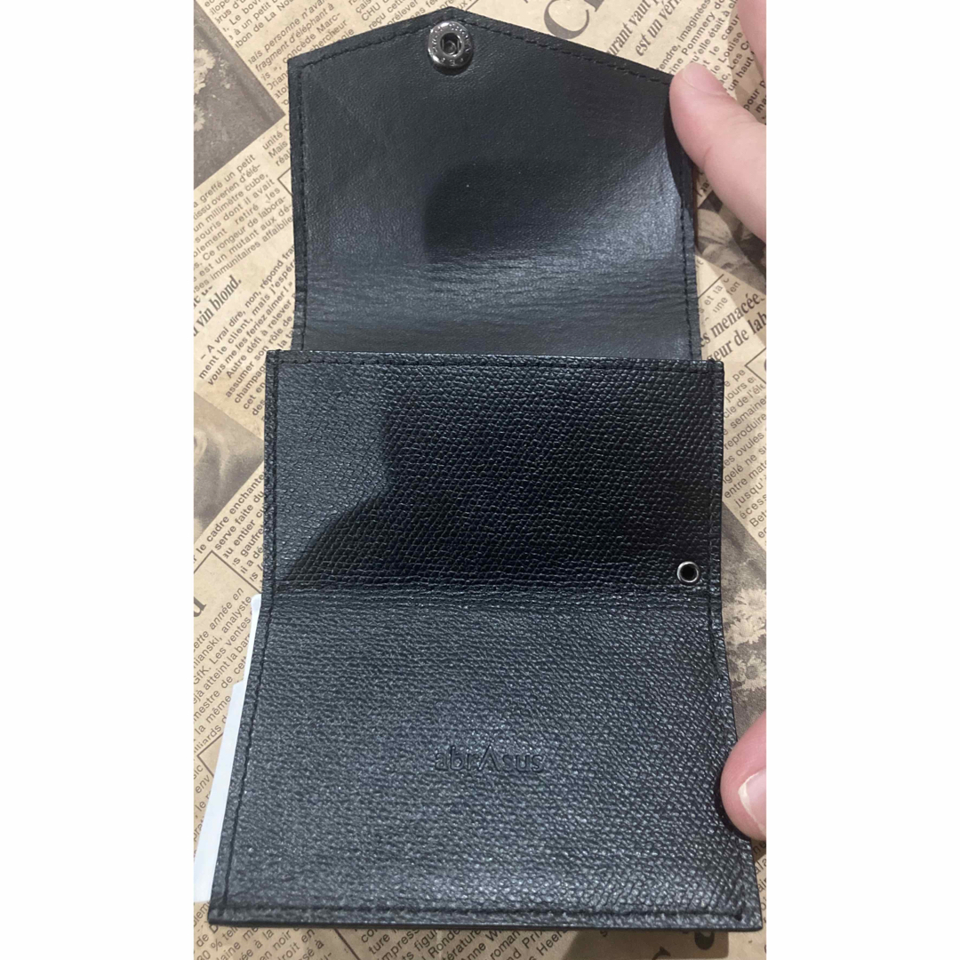 abrAsus - 【新品】左利き用 小さい財布 ブラック ◇ abrasus