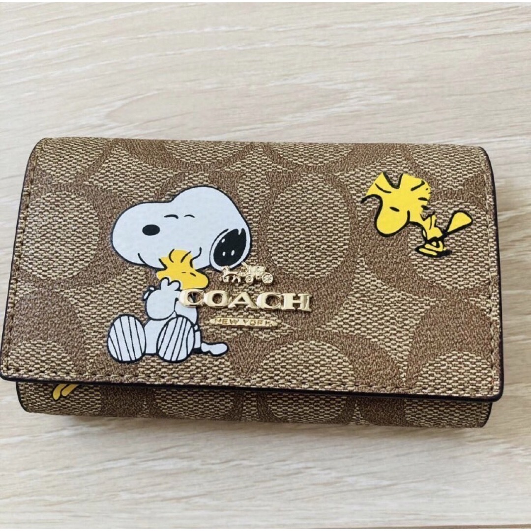 COACH - 【新品未使用】COACH xピーナッツ限定コラボ 5連キーケース