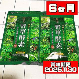 野草酵素 サプリメント 6ヶ月(その他)