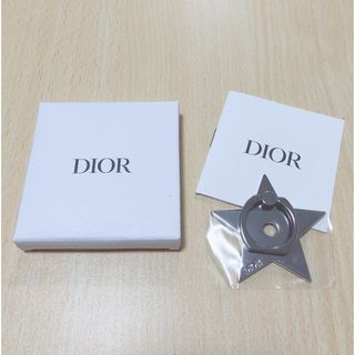 ディオール(Dior)の新品未開封品★Dior ディオールノベルティ　スマホリング　シルバー　星★(その他)