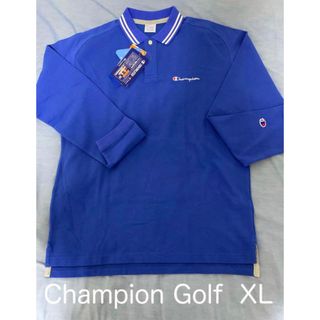 チャンピオン(Champion)のチャンピオンゴルフ　長袖ポロシャツ　XL(ウエア)