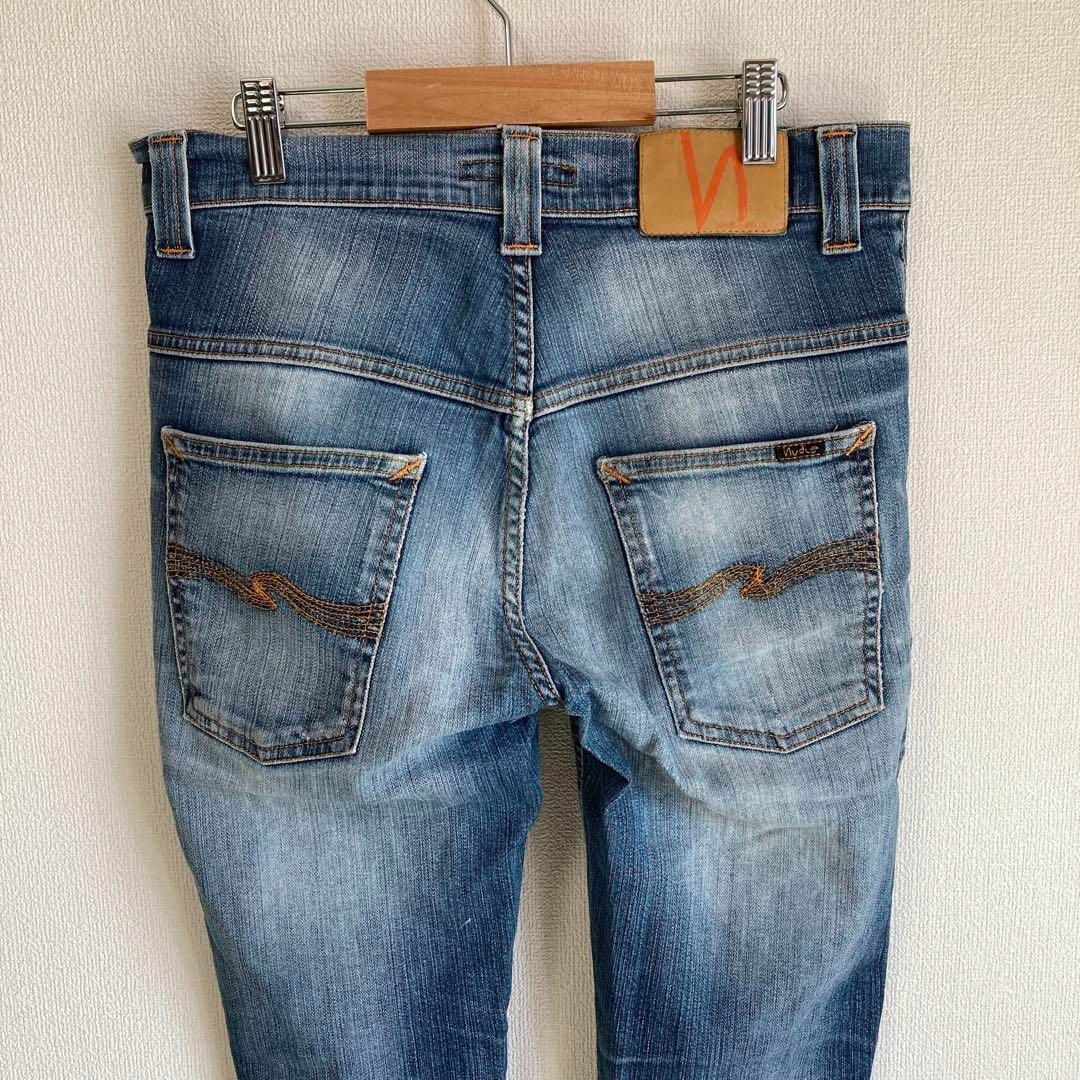 Nudie Jeans ヌーディージーンズ　デニムパンツ　ジーパン　青　M L