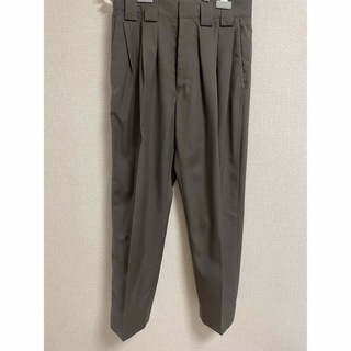 stein - stein 22ss Double Wide Trousers GR.khakiの通販 by
