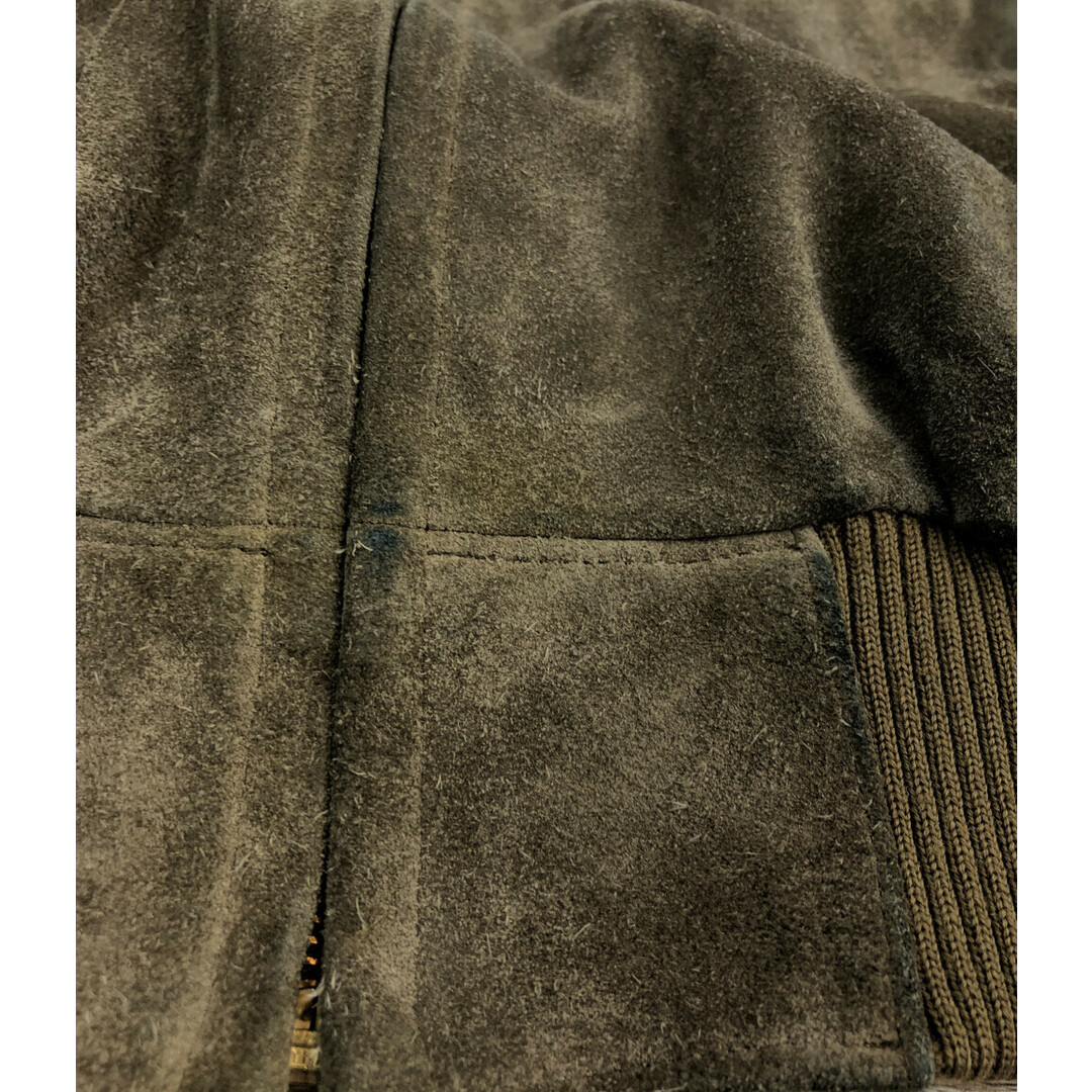Ralph Lauren(ラルフローレン)のラルフローレン スウェードブルゾン レザージャケット メンズ L メンズのジャケット/アウター(その他)の商品写真