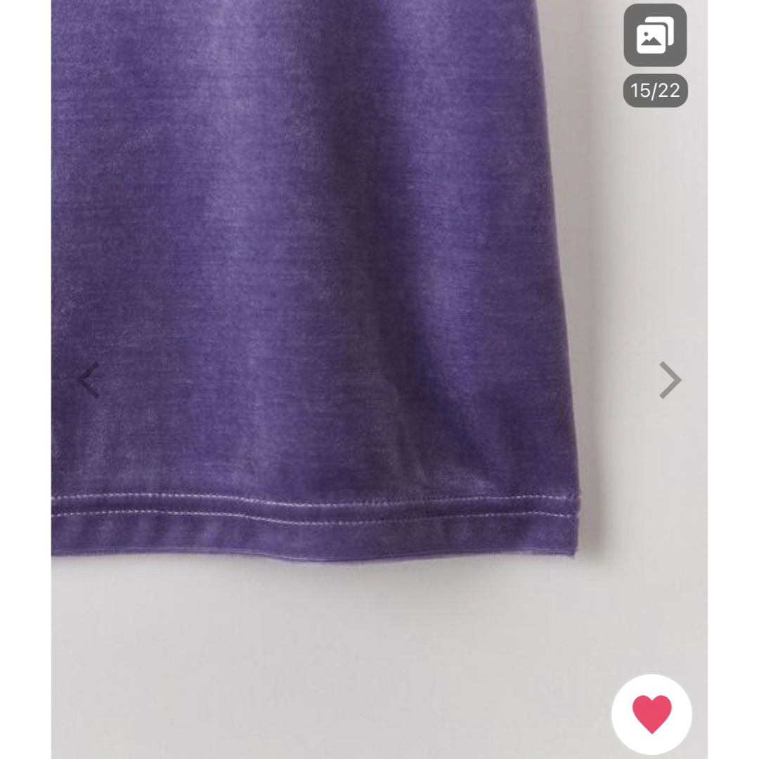 steven alan(スティーブンアラン)の＜Steven Alan＞VELOUR PULLOVER/Tシャツ レディースのトップス(Tシャツ(半袖/袖なし))の商品写真