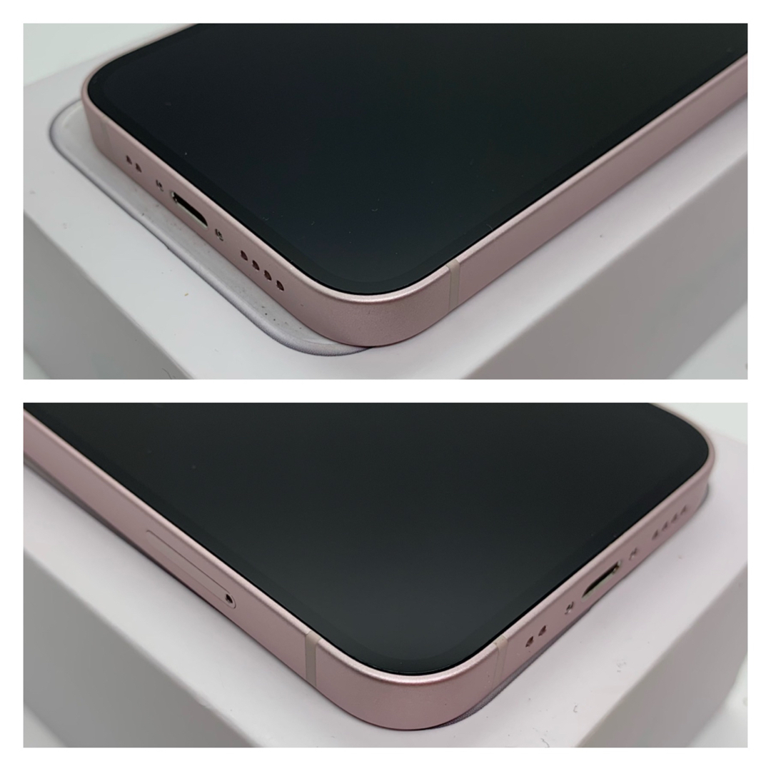 【Sほぼ新品】iPhone13mini ピンク 256GB SIMフリー 本体 4