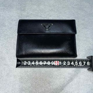 PRADA - プラダ二つ折り財布2M0738 ネイビーレザー ウォレットメンズ