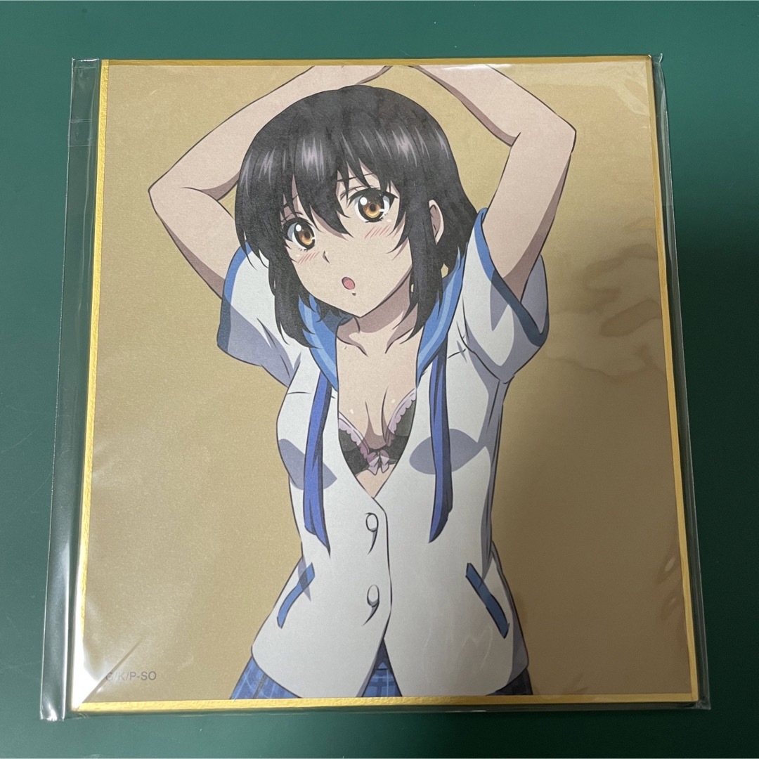 C-1 ストライク・ザ・ブラッド くじ引き堂 C賞 ミニ色紙 姫柊雪菜の