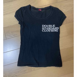 ダブルスタンダードクロージング(DOUBLE STANDARD CLOTHING)の黒　ダブルスタンダード　Tシャツ(Tシャツ(半袖/袖なし))