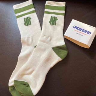 アンディフィーテッド(UNDEFEATED)のundefeated ソックス　　1足分　フリーサイズ 男女兼用(ソックス)