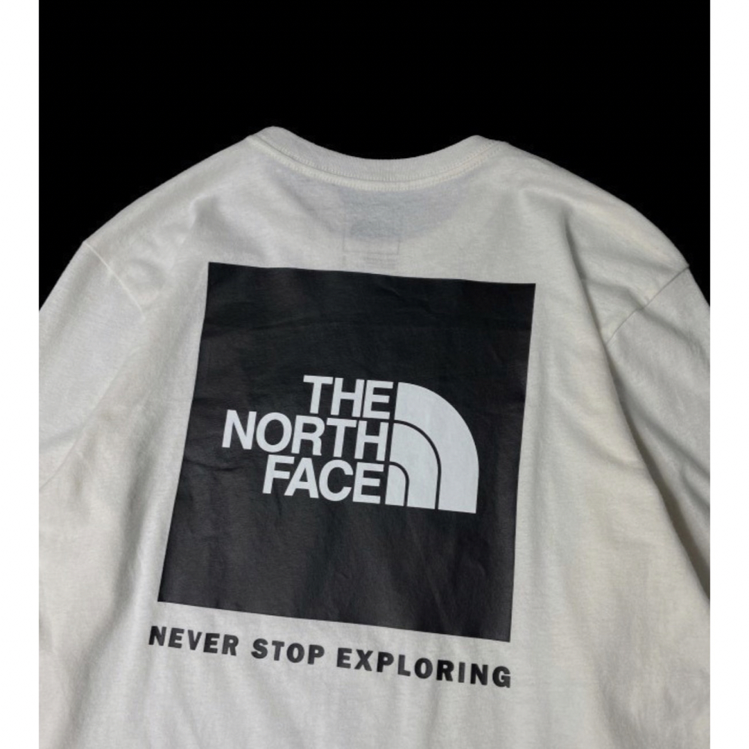 THE NORTH FACE(ザノースフェイス)のTHE NORTH FACE L/S BOX NSE TEE 長袖T US限定 メンズのトップス(Tシャツ/カットソー(七分/長袖))の商品写真