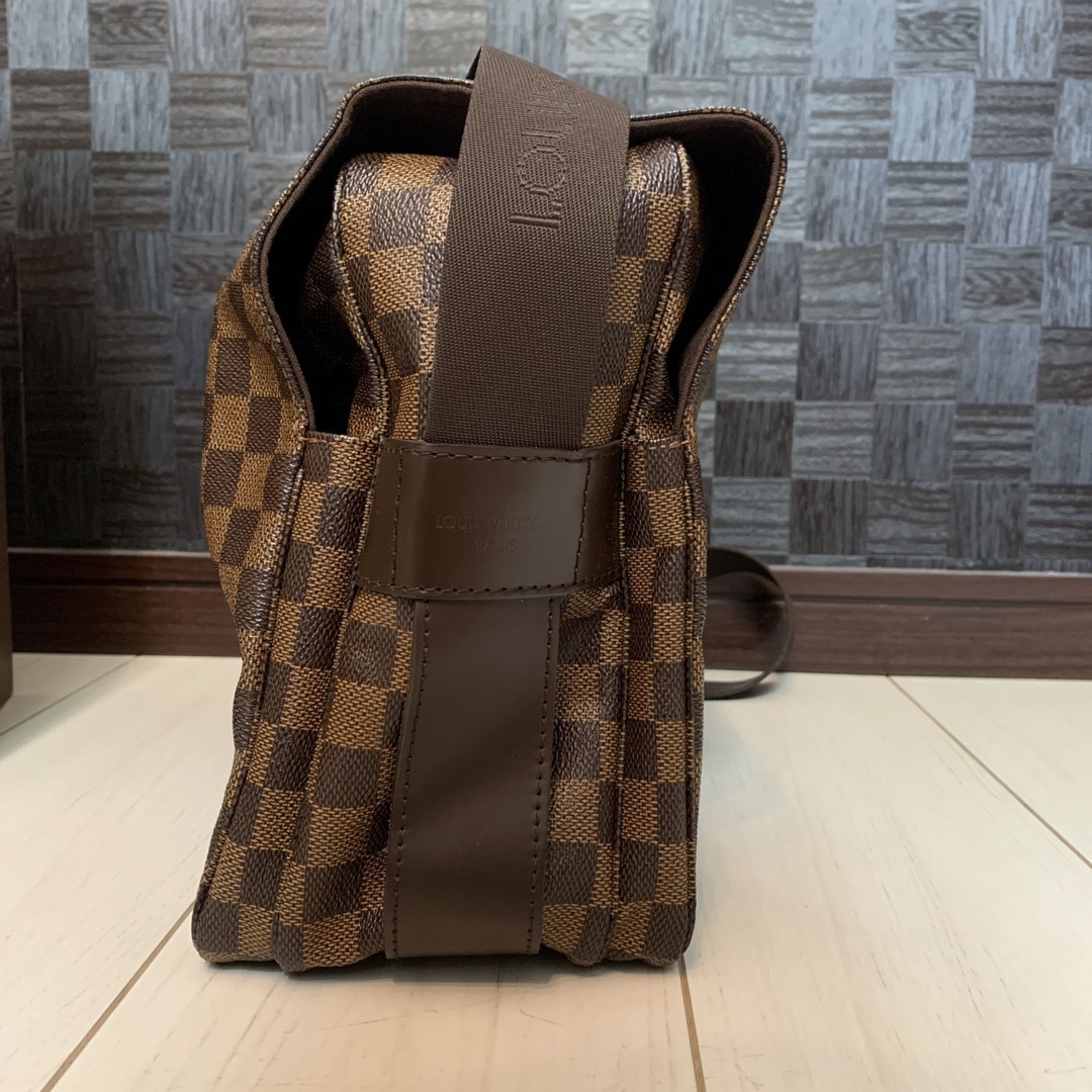 美品 LOUIS VUITTON ダミエ ナヴィグリオ ショルダーバッグ 男女可 ...