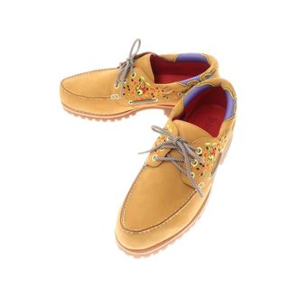 ティンバーランド(Timberland)の【中古】【未使用】ティンバーランド Timberland CLOTコラボ ヌバック 3アイレット ブーツ ライトブラウン【サイズ27.5cm】【メンズ】(ブーツ)