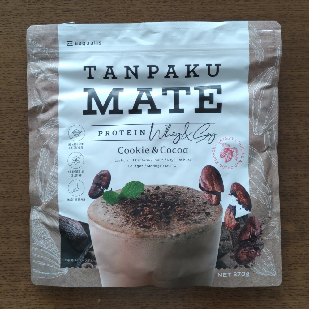 タンパクメイト TANPAKU MATE  370g  新品未開封品 食品/飲料/酒の健康食品(プロテイン)の商品写真