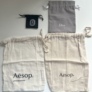 イソップ(Aesop)の巾着4点セット(ポーチ)