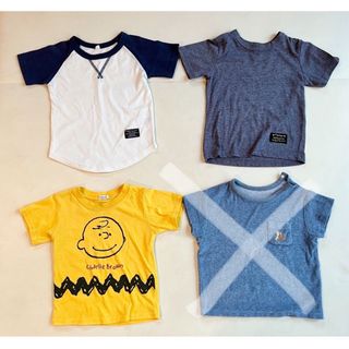 ユニクロ(UNIQLO)の90〜95サイズ Tシャツ 3点まとめ売り 男の子(Tシャツ/カットソー)