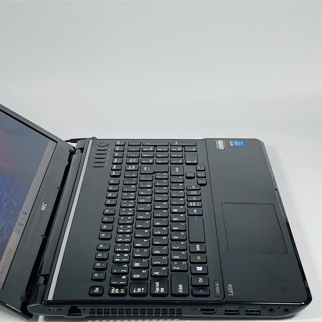 【美品】NECノートパソコン    PC-LS150MSB 新品SSD搭載