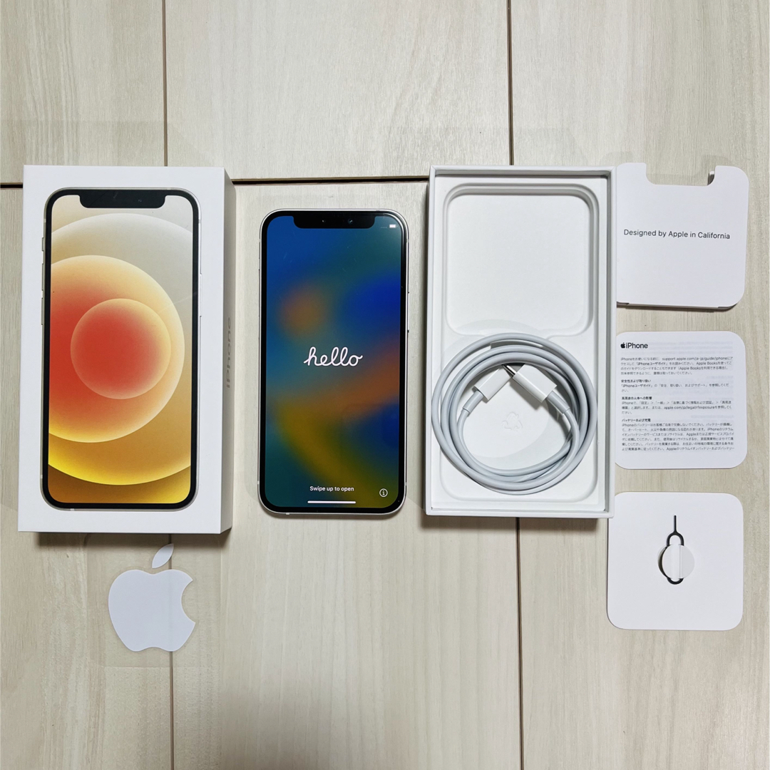 iPhone 12 mini 128GB ホワイト simフリー♢﻿本体♢﻿-