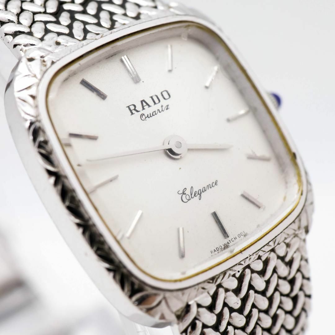 RADO(ラドー)の《希少》RADO Elegance 腕時計 シルバー ヴィンテージ レディースp レディースのファッション小物(腕時計)の商品写真