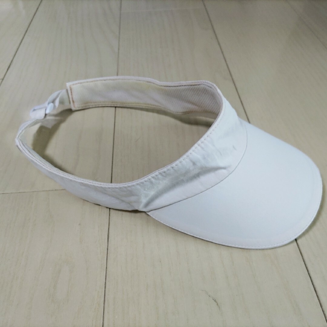 asics(アシックス)の☆アシックス☆ PFバイザー　ホワイト メンズの帽子(キャップ)の商品写真