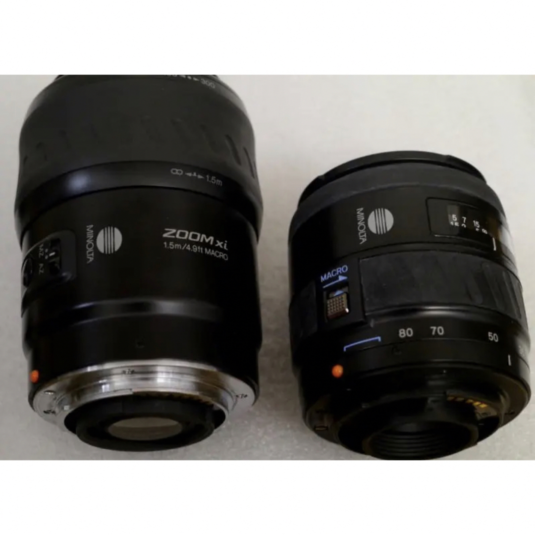 【美品】ミノルタ レンズ2本セット AF ZOOM 100-300 28-80