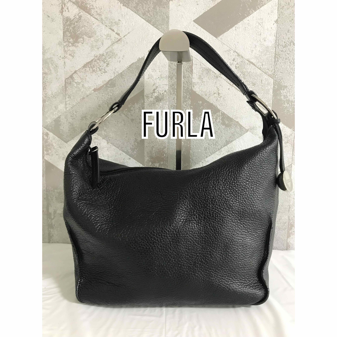 FURLA フルラ ハンドバッグ ショルダーバッグ ブラック 黒