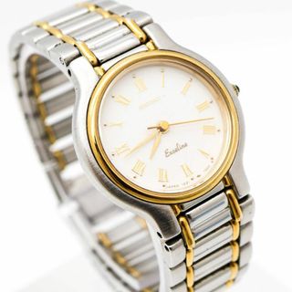 《美品》SEIKO Exceline 腕時計 シルバー レディース ドレスs