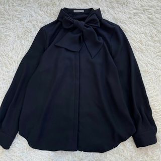 セオリーリュクス(Theory luxe)の【極美品】セオリー リュクス　ボウタイ ブラウス　長袖シャツ　2way 22SS(シャツ/ブラウス(長袖/七分))