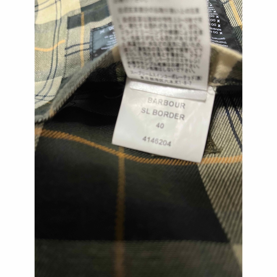 Barbour SL BORDER 40 SAGE 英国製 オイルド美品