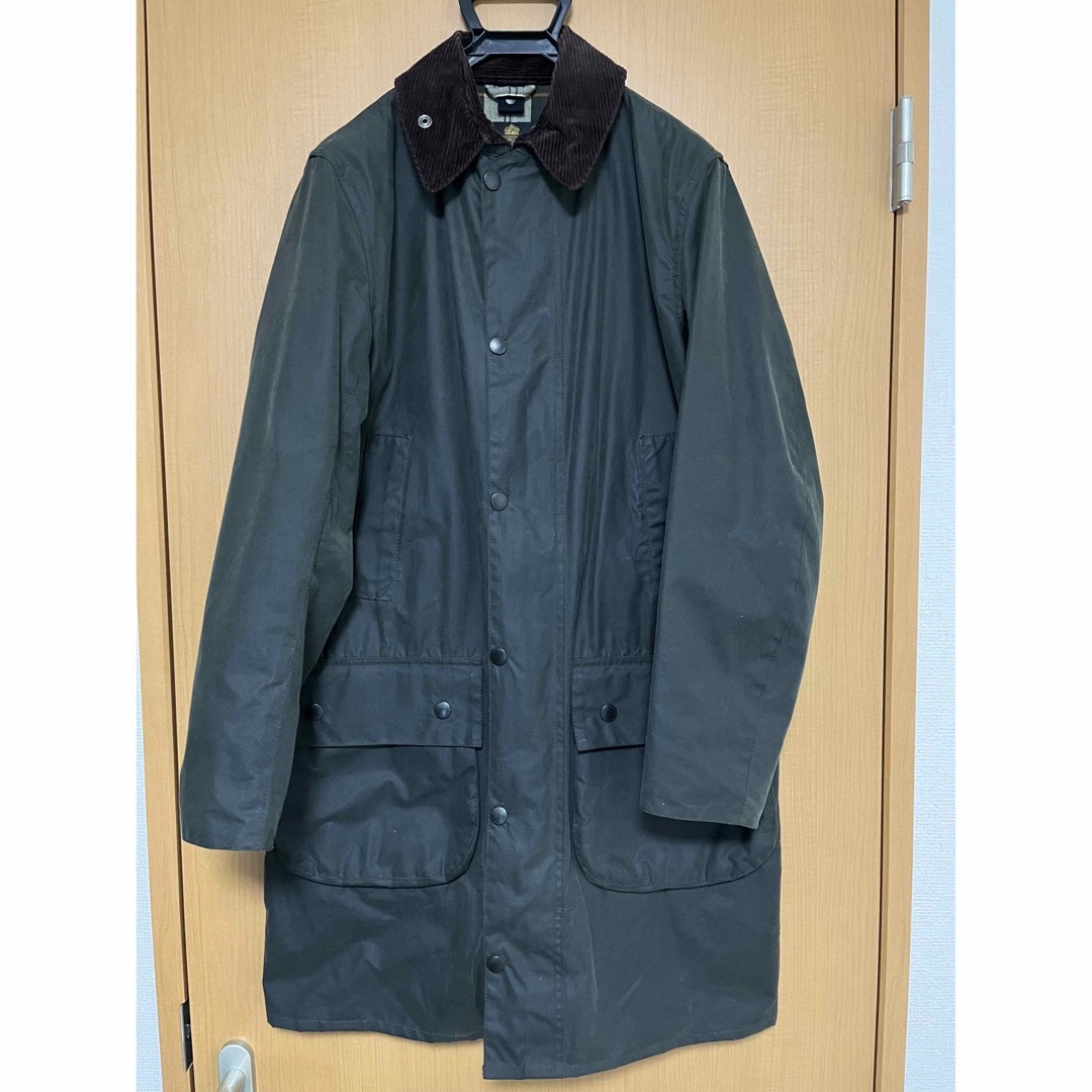 新品 Barbour Border Sage 40 バブアー ボーダー セージ