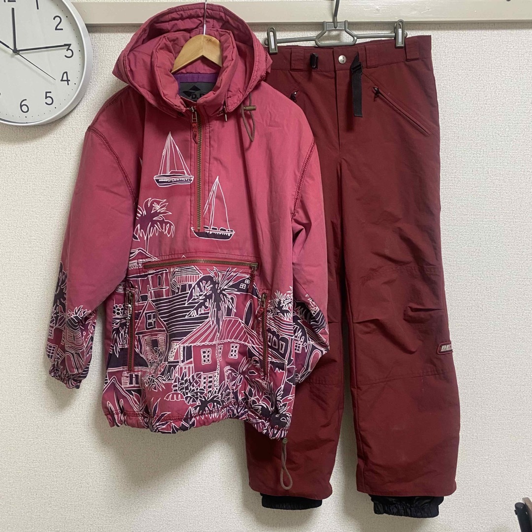 本物保証】 【状態◎】デサント スキーウェア スノボ セットアップ