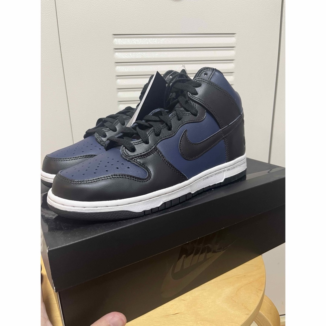 新品NIKEナイキ DUNK HI×FRAGMENT フラグメント スニーカー