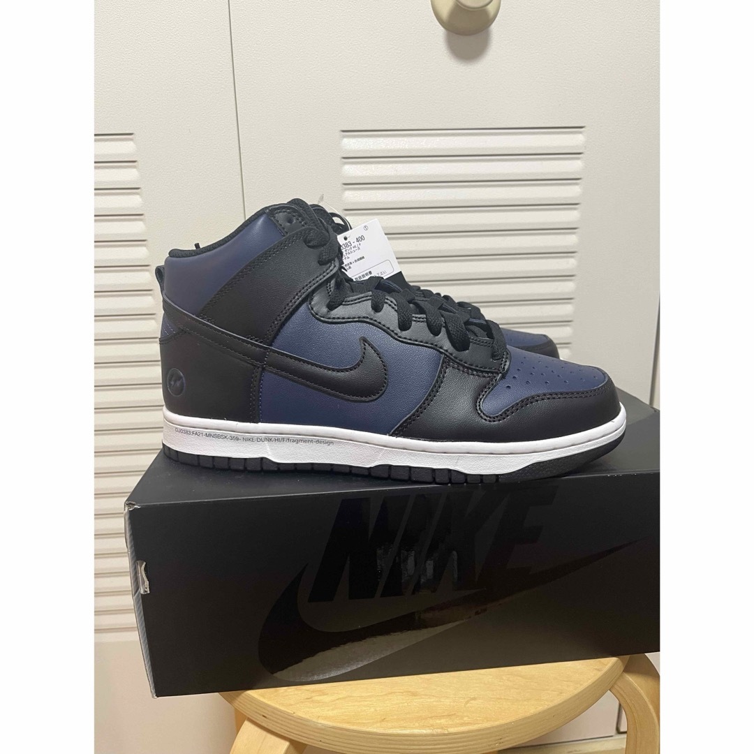 NIKE   新品NIKEナイキ DUNK HI×FRAGMENT フラグメント スニーカーの