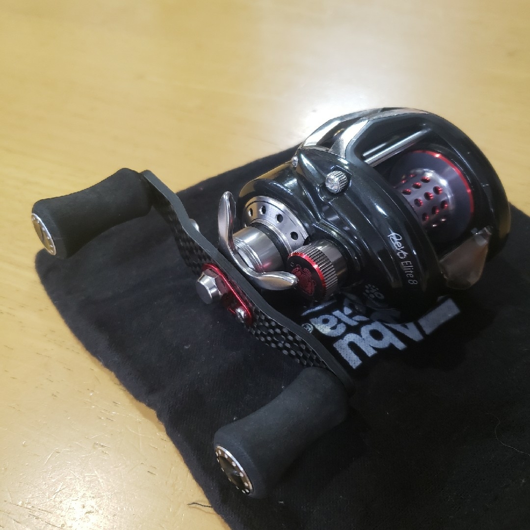 アブガルシア REVO ELITE 6 IB 綺麗 左巻き ベイトリール レボ アブガルシア REVO ELITE 6 IB 綺麗 左巻き ベイトリール レボ