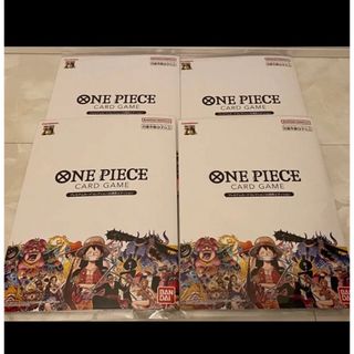 ワンピース(ONE PIECE)のワンピースカードゲーム　25周年プレミアムカード　4セット売り(カード)