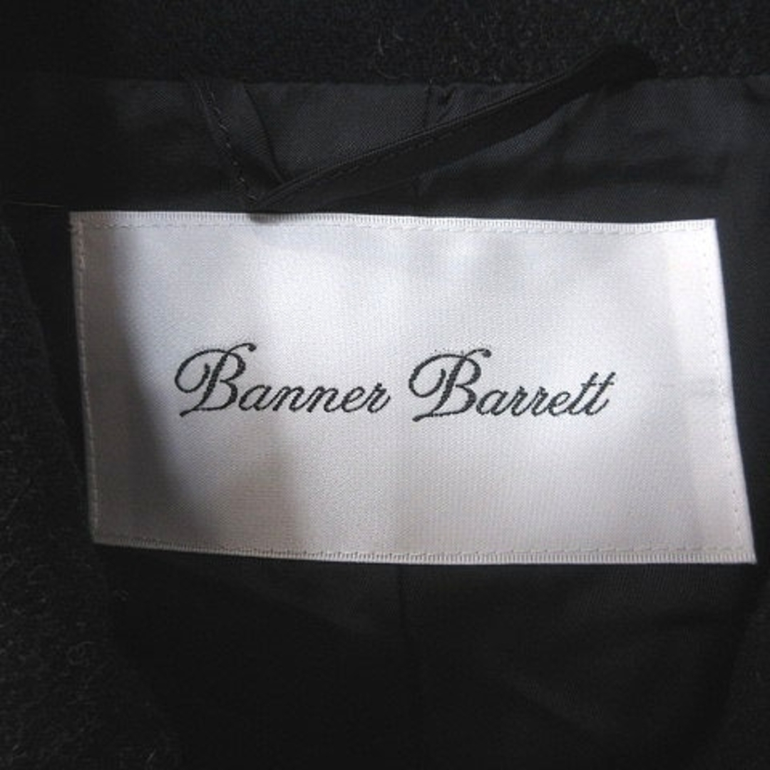 Banner Barrett(バナーバレット)のバナーバレット ジャケット ステンカラー チェック 総裏地 ウール 36 ■MO レディースのジャケット/アウター(その他)の商品写真