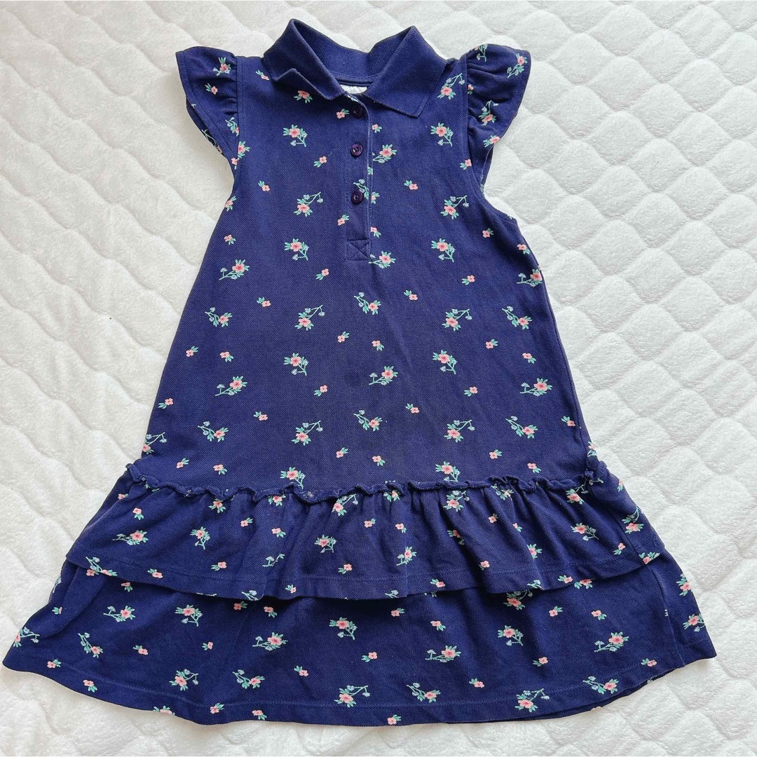 NEXT(ネクスト)のNEXT 小花柄ノースリーブワンピース サイズ110cm キッズ/ベビー/マタニティのキッズ服女の子用(90cm~)(ワンピース)の商品写真