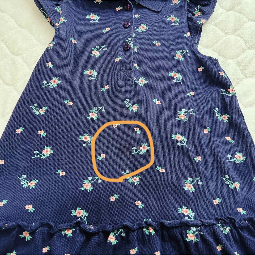 NEXT(ネクスト)のNEXT 小花柄ノースリーブワンピース サイズ110cm キッズ/ベビー/マタニティのキッズ服女の子用(90cm~)(ワンピース)の商品写真