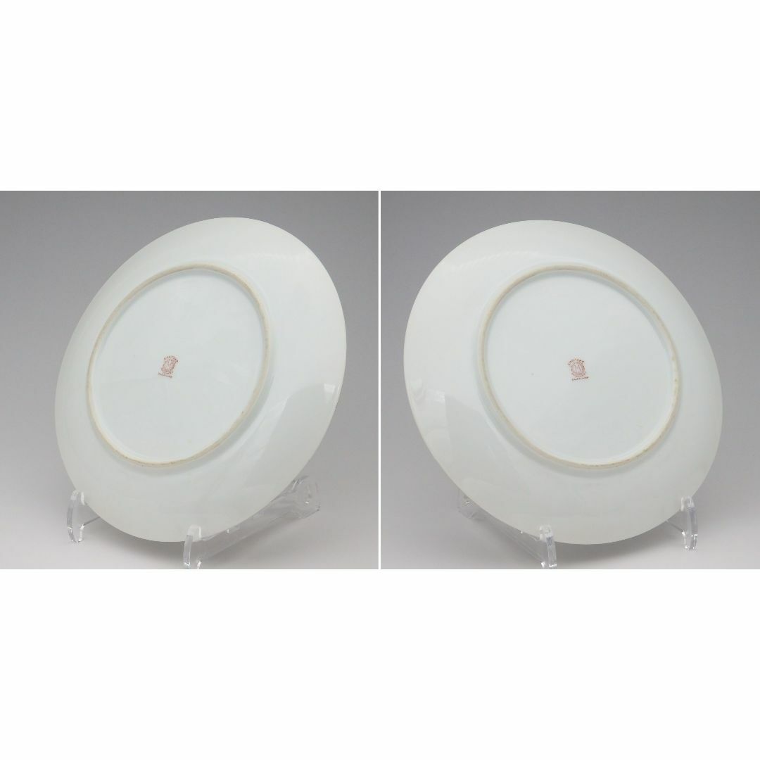 オールドノリタケ NORITAKE デコレディー 婦人 プレート 皿 ラスター彩-