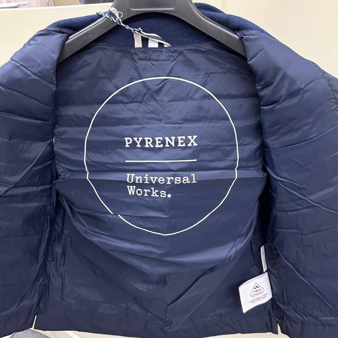 Pyrenex - 新品 ピレネックス メンズ ダウン ベスト HMO059 ネイビー S ...