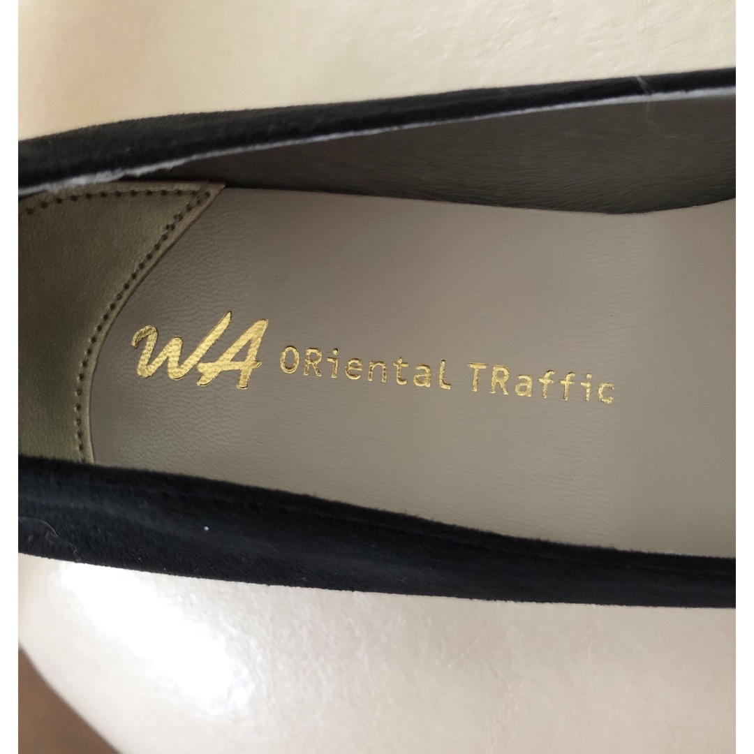 ORiental TRaffic(オリエンタルトラフィック)のoriental traffic  スウェードパンプス　ブラック🖤　サイズ39 レディースの靴/シューズ(ハイヒール/パンプス)の商品写真