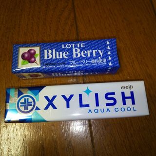 ブルーベリーガムとキシリッシュガムのセット(菓子/デザート)