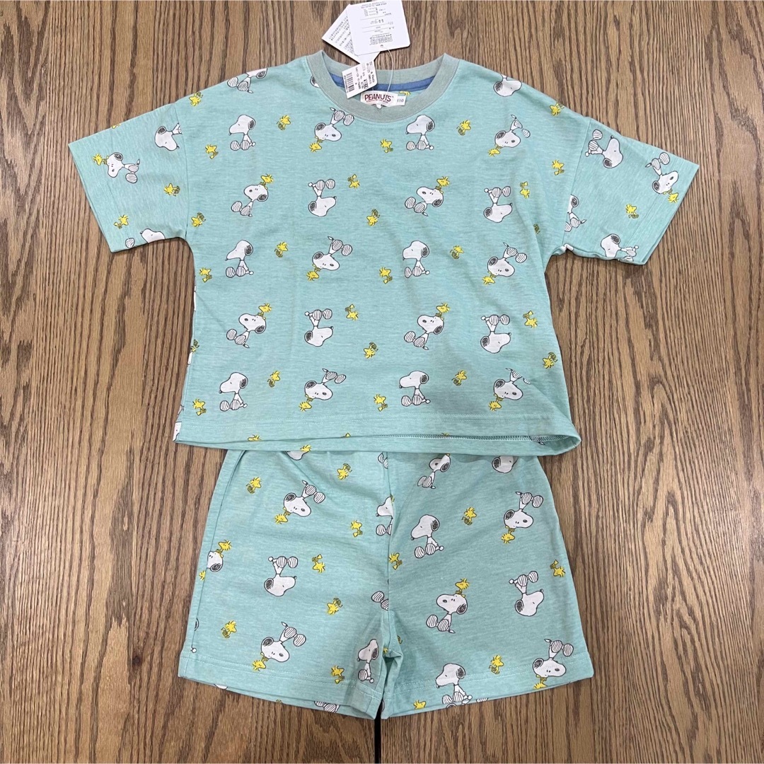 SNOOPY(スヌーピー)の《PEANUTS》 スヌーピー　パジャマ★110 キッズ/ベビー/マタニティのキッズ服女の子用(90cm~)(パジャマ)の商品写真