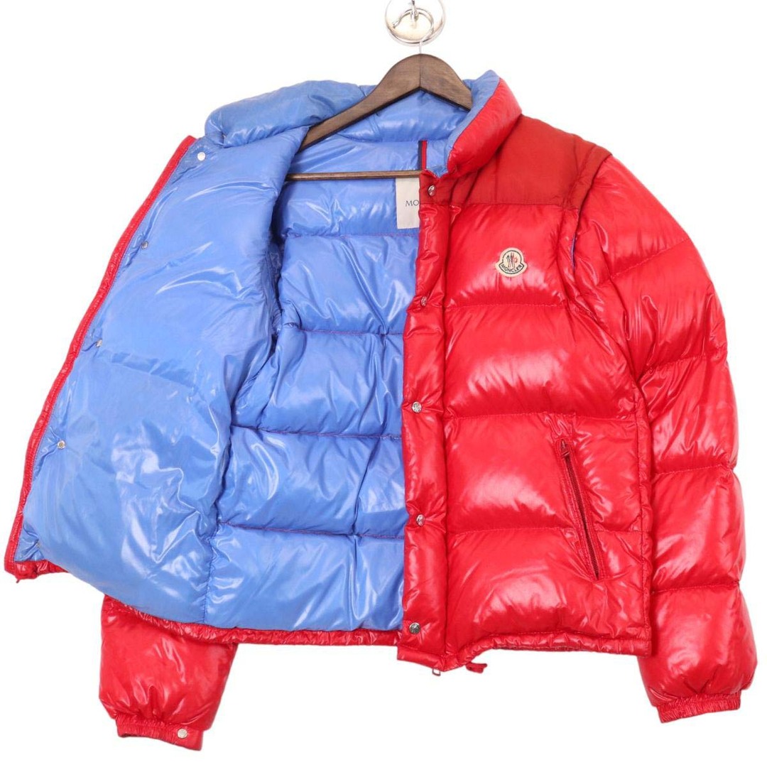 モンクレール ANDERSEN GIUBBOTTO アンデルセン ダウンジャケット 40320 50 68950 メンズ レッド MONCLER  【中古】 【アパレル・小物】