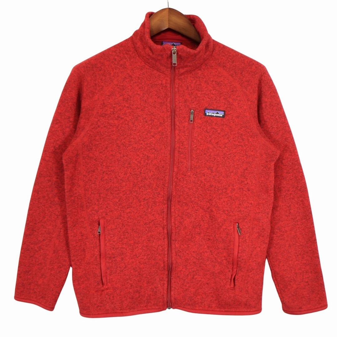 patagonia パタゴニア ベターセーター フリースジャケット アウトドア キャンプ アウター 防寒 レッド (メンズ M)   O5314