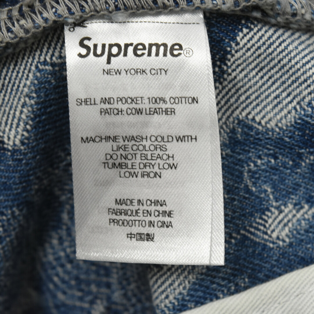 Supreme - SUPREME シュプリーム 23SS Flames Jacquard Baggy Denim