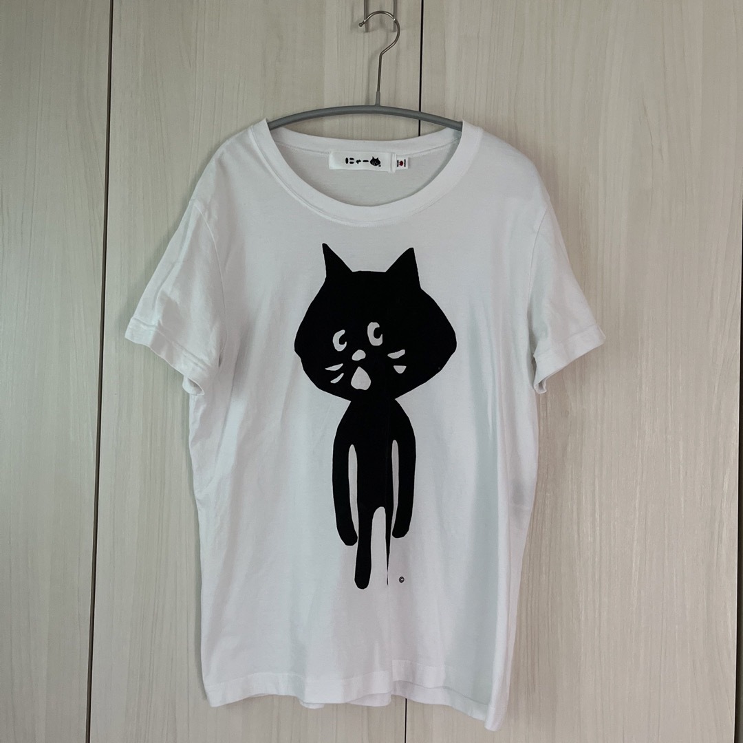 Ne-net(ネネット)の【美品】ネネット にゃー Tシャツ レディースのトップス(Tシャツ(半袖/袖なし))の商品写真