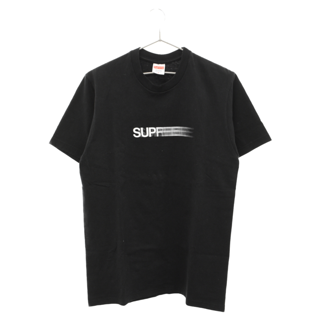 395センチ袖丈SUPREME シュプリーム 20SS Motion Logo Tee モーションロゴ プリント 半袖Tシャツ ブラック
